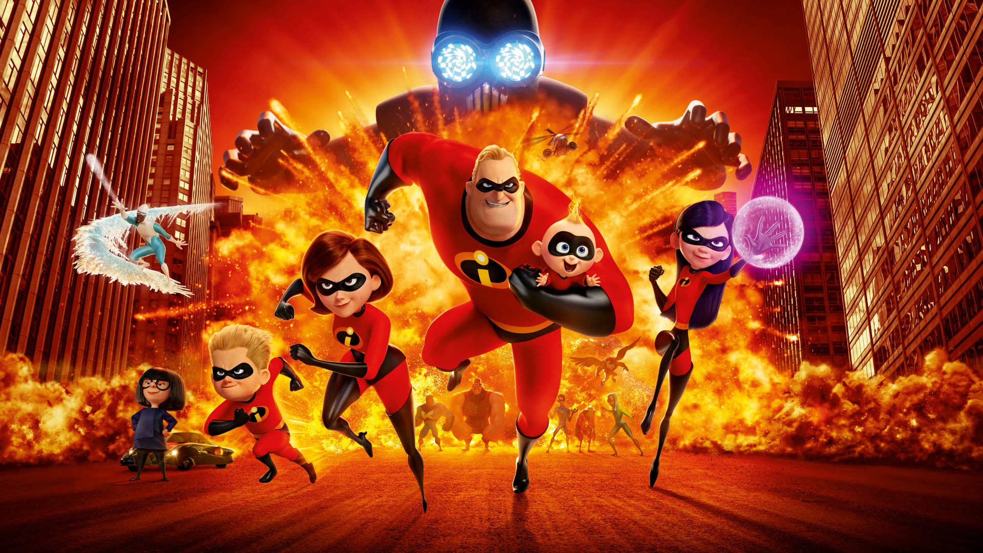 مجموعه فیلم های The Incredibles (شگفت انگیزان) بدون سانسور